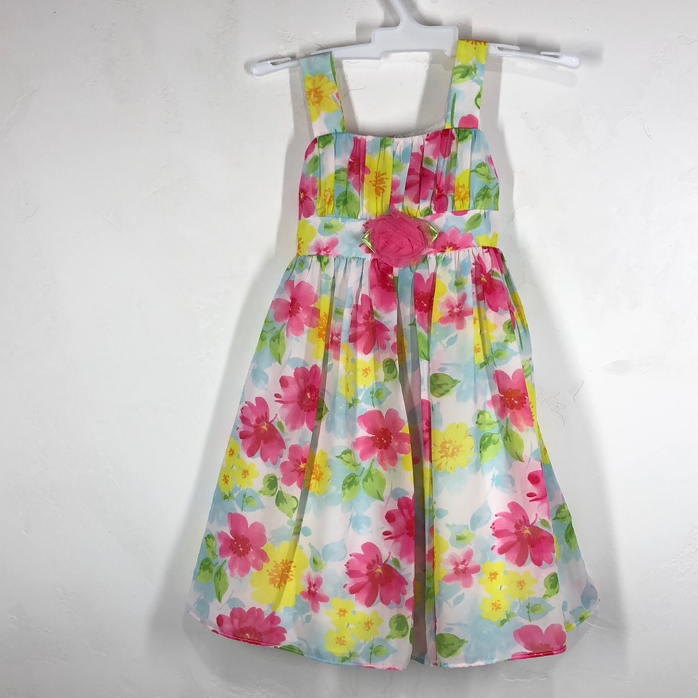 Jessica Ann floral dress size 4